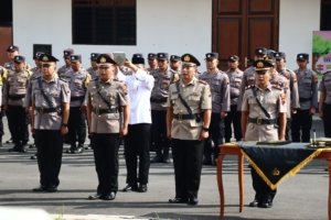 Sertijab Dua Kapolsek dan Pelantikan Kasiwas Dipimpin Langsung Kapolres Magelang Kota