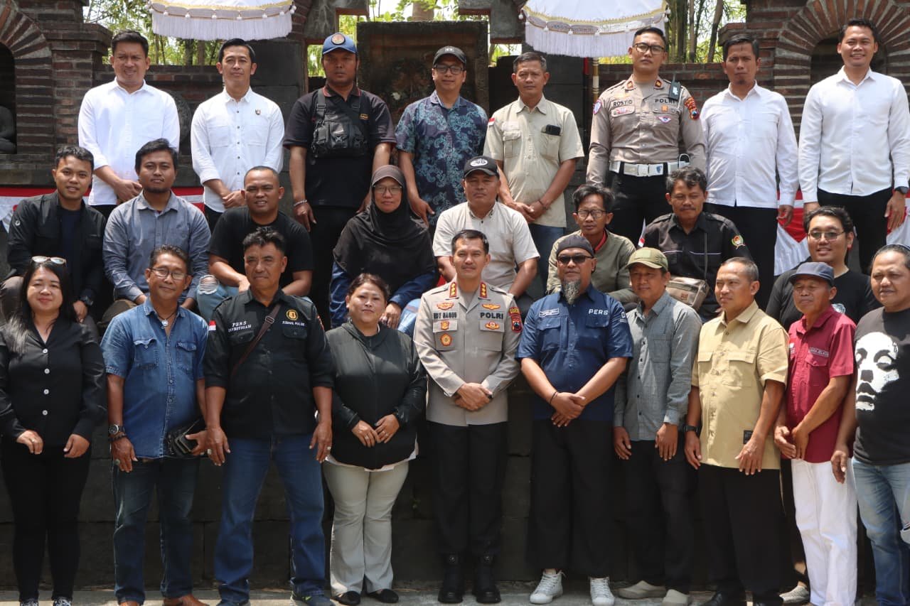 Kapolresta Magelang Dukung Wartawan Terus Berkarya dan Perkuat Kemitraan
