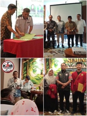Dorong Sinergi Industri dan Permukiman Sehat KRB Poros Bumi Ayu dan Yayasan Bumi Alam Hijau Gelar Seminar Lingkungan