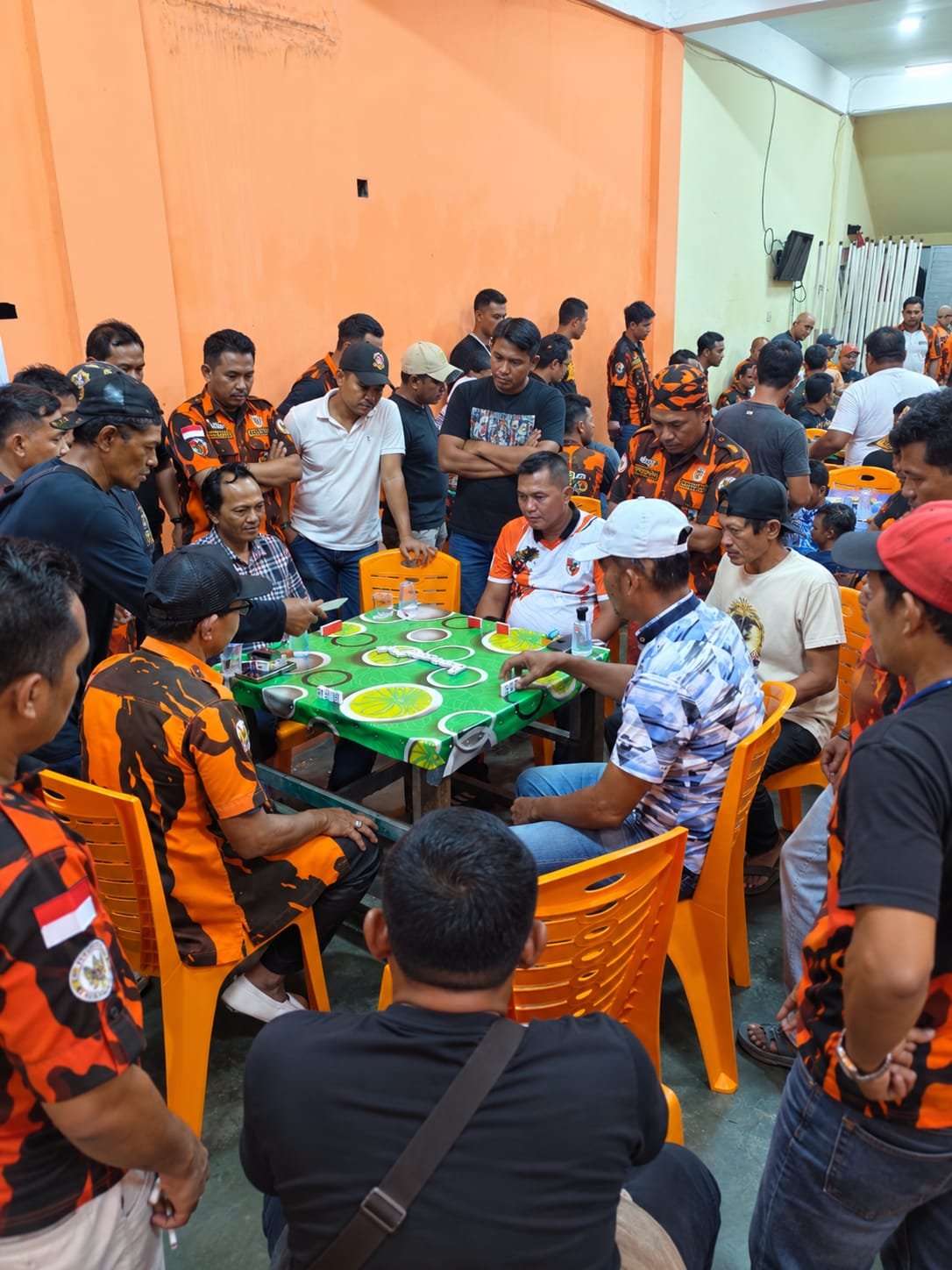 Pemuda Pancasila Dumai Perkuat Soliditas Lewat Turnamen Batu Domino,Semarakkan HUT ke 67 Tahun