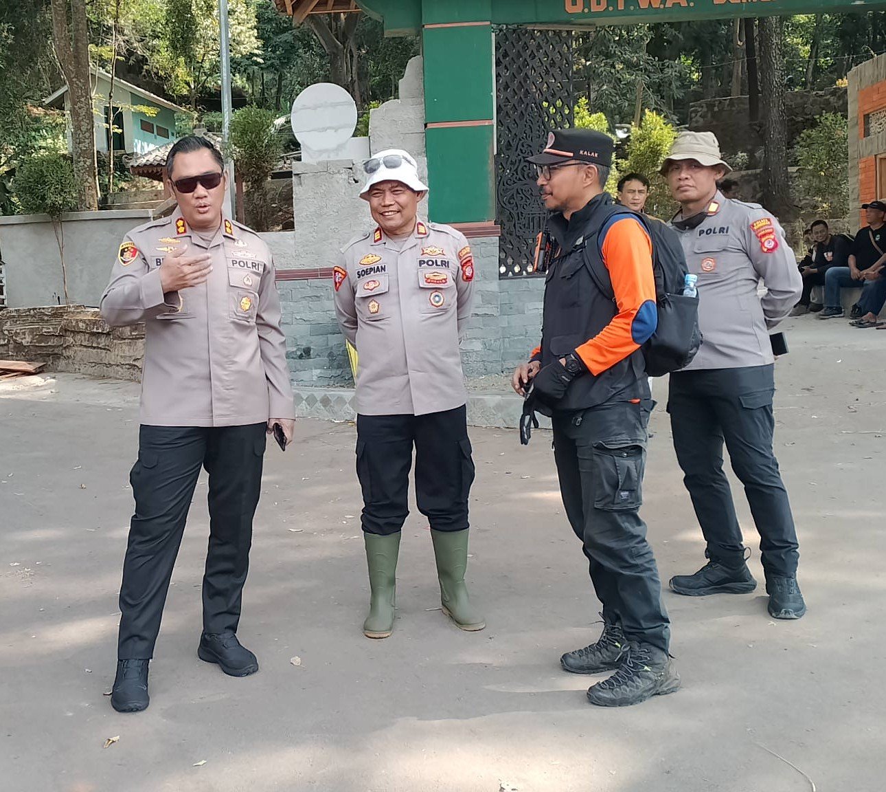 Tinjau Langsung Karhutla di TNGC, Kapolres Kuningan Pimpin Strategi Pemadaman Gabungan