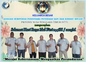 Ucapan Selamat Hari Raya Idul Fitri 2025 dari Keluarga Besar HP2SK Provinsi NTT