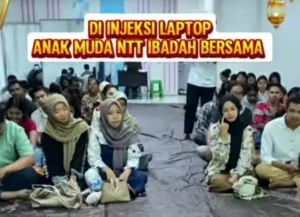 Injeksi Laptop Kupang Gelar Ibadah Toleransi