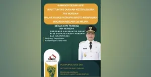 KPK Jangan Tutup Mata, KAMAKSI Desak Usut Tuntas Dugaan Keterlibatan Ria Norsan Dalam Pusaran Korupsi BP2TD Mempawah