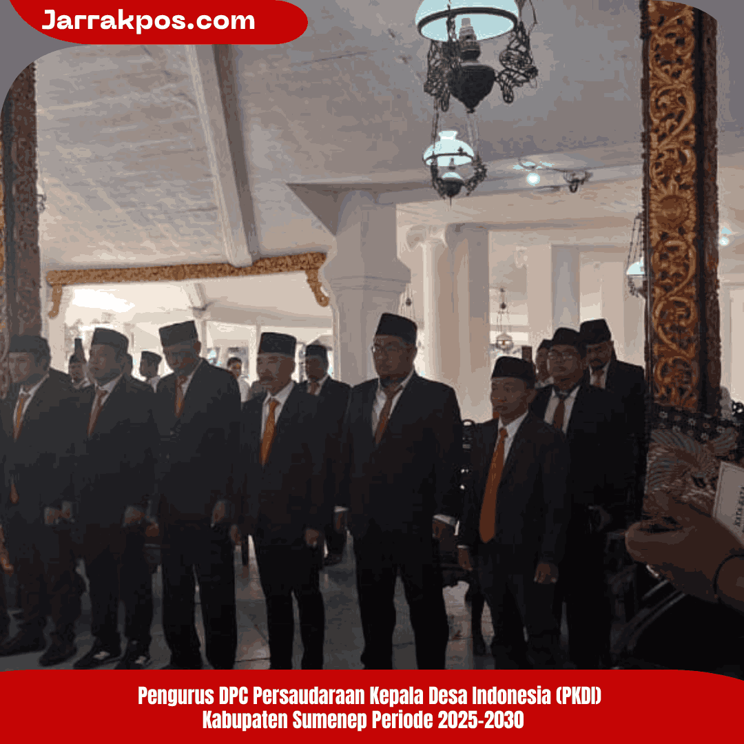 PKDI Sumenep Dilantik, Bupati Harap Jadi Wadah Pemersatu Kepala Desa
