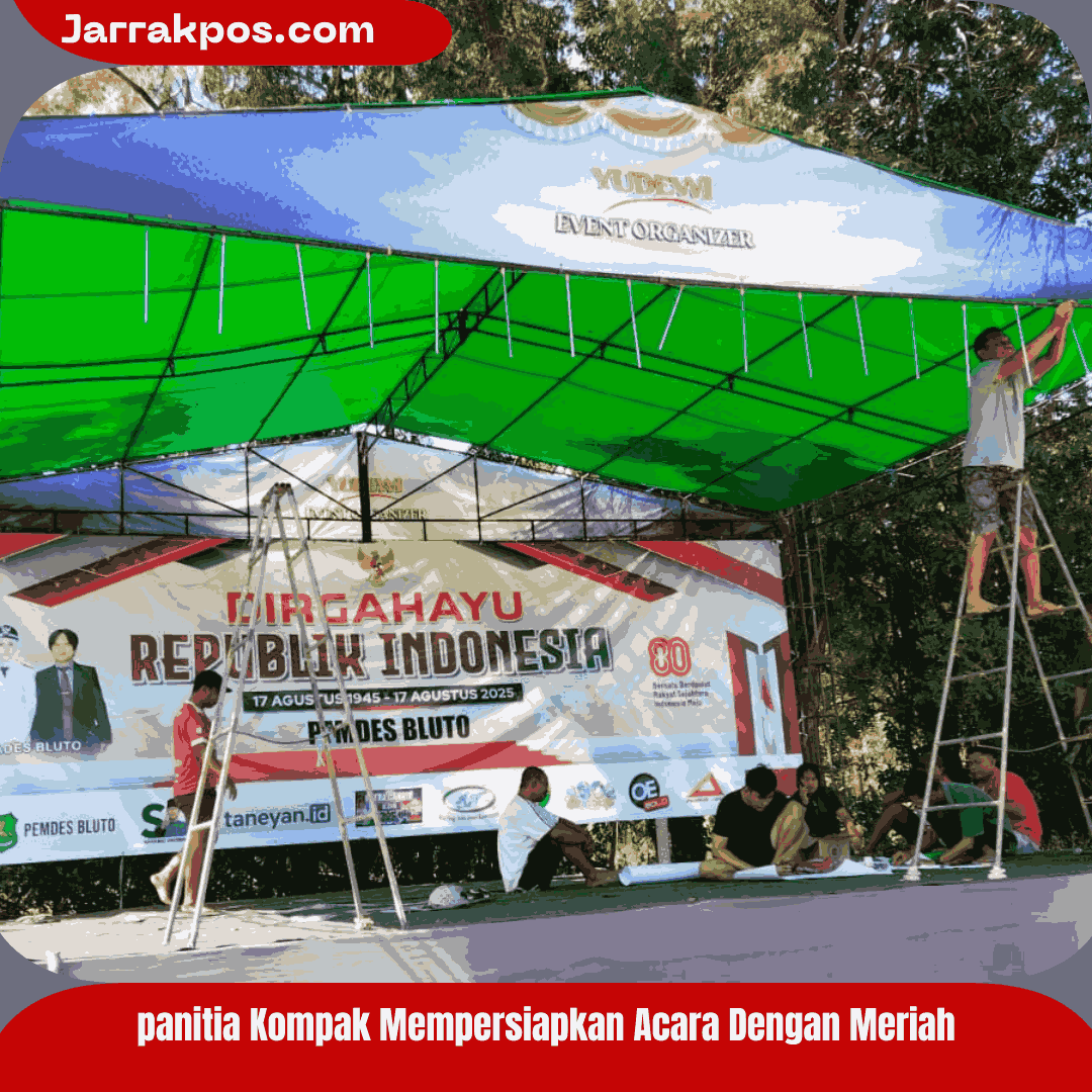 Sambut HUT RI ke – 80, Pemdes Bluto Gelar Lomba.