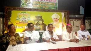 Di Paroki Tarus, Gubernur Melki dan Uskup Hironimus Sepakat: Pangan Lokal Adalah Jalan Kemandirian