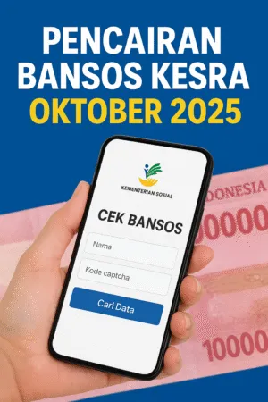 Cara Cek Daftar Penerima Bansos Kesra Oktober 2025, Cukup Lewat HP!