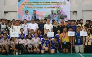 102 Atlet Kabaddi U-18 Ramaikan Kejurda Piala Gubernur Sumut di Binjai