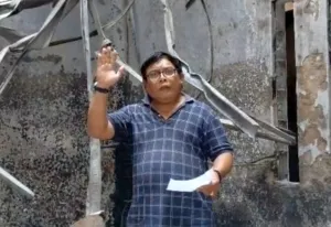 Diduga, OTK Bakar Rumah Hakim Ketua Kasus Korupsi Jalan Sumut OTK, Dilaporkan ke Polsek Sunggal