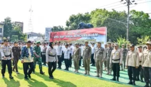 Polresta Cirebon Gelar Apel Lintas Instansi Kesiap Siagaan Menghadapi Kontijensi Bencana Alam