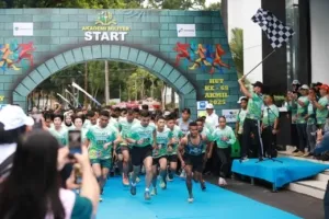 Gubernur Akmil Lepas Lomba Tidar Cross Country 2025 Sambut  HUT ke-68 Akademi Militer