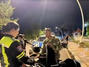 Saat Satlantas Polresta Kupang Kota Menyapa Malam: Menjaga Jalan, Menyelamatkan Kehidupan