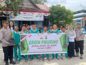 Polres Dumai Gencarkan Penghijauan, Kapolres: “Investasi Masa Depan”