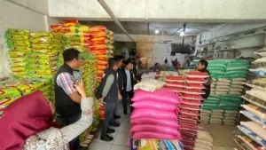 Terkait Kenaikan Harga Beras, Polres Dumai Gelar Operasi Pasar