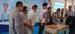 Disaksikan Bupati Indramayu Lucky Hakim dan Kadis DKKP Sugeng Heryanto PT BWI Hadir untuk Petani Indramayu Lewat Integrated Farming .