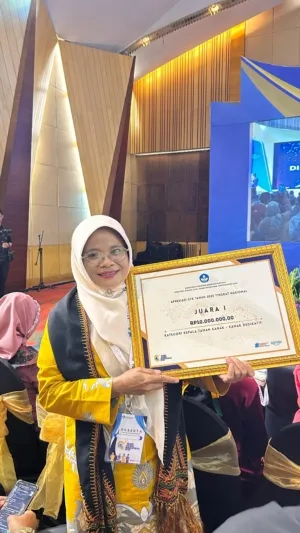 Subulussalam Raih Juara 1 Tingkat Nasional, Kepala TK Belegen Mulia Ukir Sejarah di Apresiasi GTK 2025