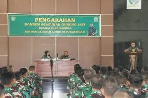Dalam Kunjungannya ke Kuningan, Danrem 063/SGJ Ingatkan Selalu akan Pentingnya Peran Babinsa