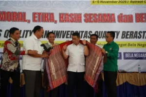 Wakil Menteri Desa dan Pembangunan Daerah Tertinggal RI  Hadiri Diksar Universitas Quality:  Membangun Pilar Peradaban Peran Strategis Pendidikan Tinggi dalam Membangun Karakter Bangsa