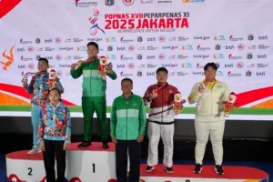 Judo Sumut Raih Emas Popnas 2025