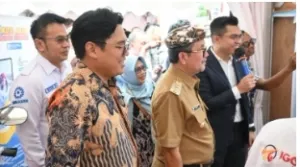 Mengurangi Angka Pengangguran Bupati Imron Buka Job Fair 2025.