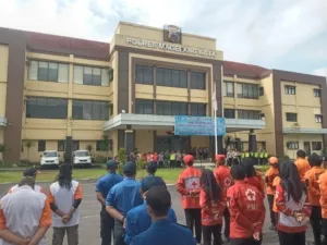 Sambut Nataru Polres Magelang Kota Melaksanakan Apel Gelar Pasukan Ops Lilin Candi 2025