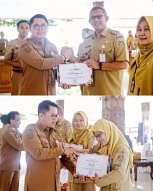 54 ASN Kota Magelang Terima SK Pensiun setelah Puluhan Tahun Mengabdi