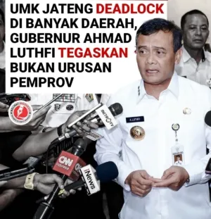 UMK Jateng Deadlock di Banyak Daerah, Gubernur Tegaskan Bukan Urusan Pemprov