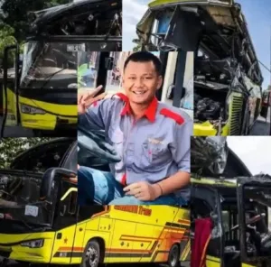 Bus Tak Layak Jalan Tetap Disewakan Akhirnya Kecelakaan, Sopirpun Ditahan