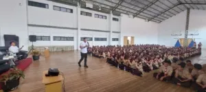 Seluruh Siswa SMKN 2, Ikuti Sosialisasi Anti Bullying yang Digelar Polres Kuningan