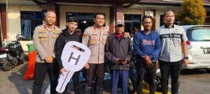 MANTAP! Polres Kuningan Kembalikan Motor yang Dicuri kepada Pemiliknya
