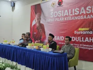 Said Abdullah Teguhkan Empat Pilar Kebangsaan, Pemuda Sumenep Diminta Jaga Persatuan Bangsa