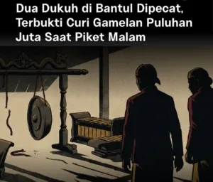 Kepala Dusun di Pecat Gegara Curi Gamelan