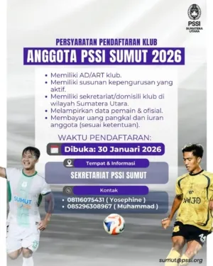 Liga 4 Sumut Piala Gubsu Bergulir Pebruari