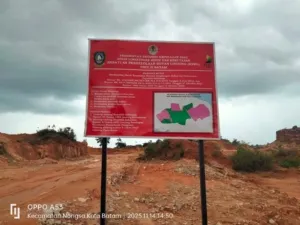 Peta Kawasan Hutan Lindung SK 6617/MENLHK-PKTL/KUH/PLA.2/10/2021, Khusus Nongsa Batam, Berubah Gambar Setelah Dipertanyakan 8 Titik Koordinat Terindikasi HL