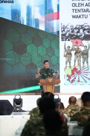 Gubernur Akmil Berikan Pembekalan Wawasan Kebangsaan kepada Peserta Rakernas BSI TA 2026