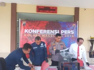 Polres Magelang Kota Tangkap Pelaku Judi Online