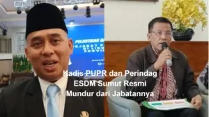 Kadis PUPR dan Perindag ESDM Sumut Resmi Mundur dari Jabatannya