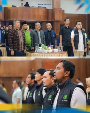 Walikota Dumai Hadiri Pelantikn DPC IKA UIR Tahun 2025-2030