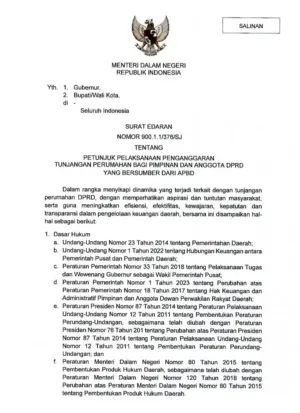 Mendagri Evaluasi Tunjangan DPRD Kuningan Keterlibatan Birokrasi Dalam Pencairan Berisiko Hukum
