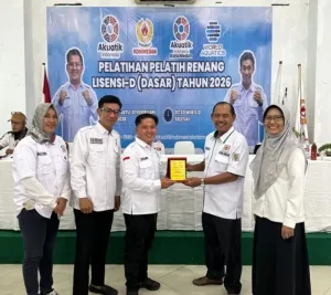 Aquatic Gelar Pelatihan Pelatih Dasar Level D, Dorong Prestasi Atlet Kota Medan