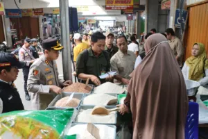 Pastikan Stabilitas Pasokan dan Kendalikan Inflasi : Kapolres Magelang Kota Bersama Tim, Pantau Harga Pangan