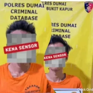 Mencuri Dikedai Sembako, Dua Remaja Diamankan Tim Opsnal Polsek Bukit Kapur