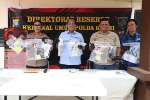 Polda Kepri Ungkap Sindikat Curanmor di Batam dan Karimun, 3 Tersangka dan 12 Motor Diamankan