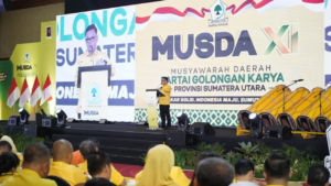 Musda Partai Golkar Sumut Ricuh