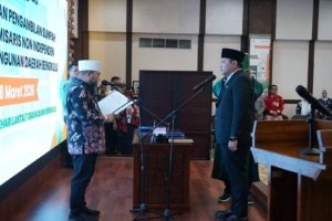 Andaru Pranata Dilantik Jadi Komisaris Non Independen Bank Bengkulu