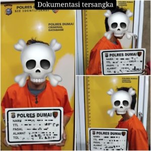Polres Dumai Amankan Dua Tersangka Warga Jalan Merdeka Kasus Penganiayaan