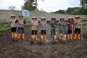 Dukung Swasembada Pangan, Polresta Magelang Tanam Jagung Serentak