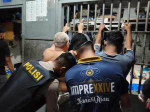 Komitmen Berantas Halinar, Kalapas bengkalis Ingatkan Warga binaan untuk tidak melanggar