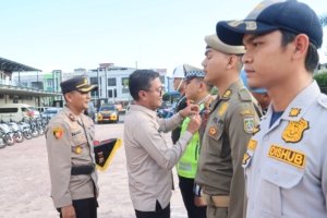 Pastikan Kesiapan Personel Pengamanan Lebaran, Polres Dumai Gelar Apel Operasi Ketupat Lancang Kuning